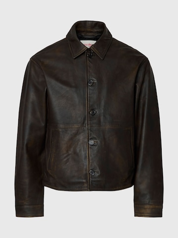 SELECTED Between-Season Jacket 'Selected X Hotel Amour' in Brown