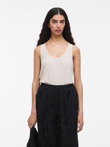Haut ROUGE EDIT en beige : devant