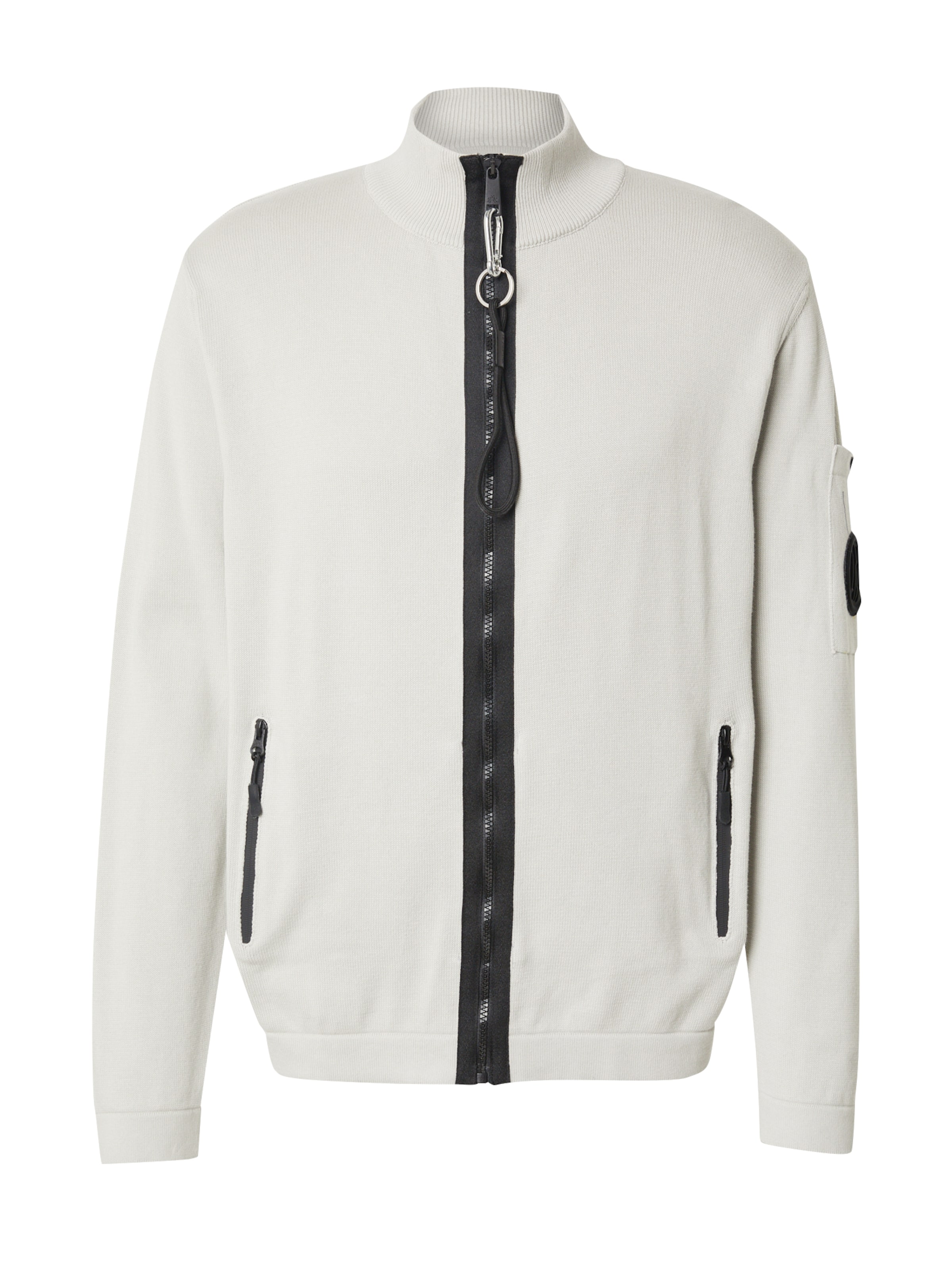 La Martina Kardigán - Sivá: predná strana