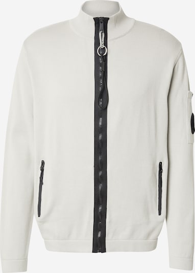 La Martina Kardigan u svijetlosiva / crna, Pregled proizvoda