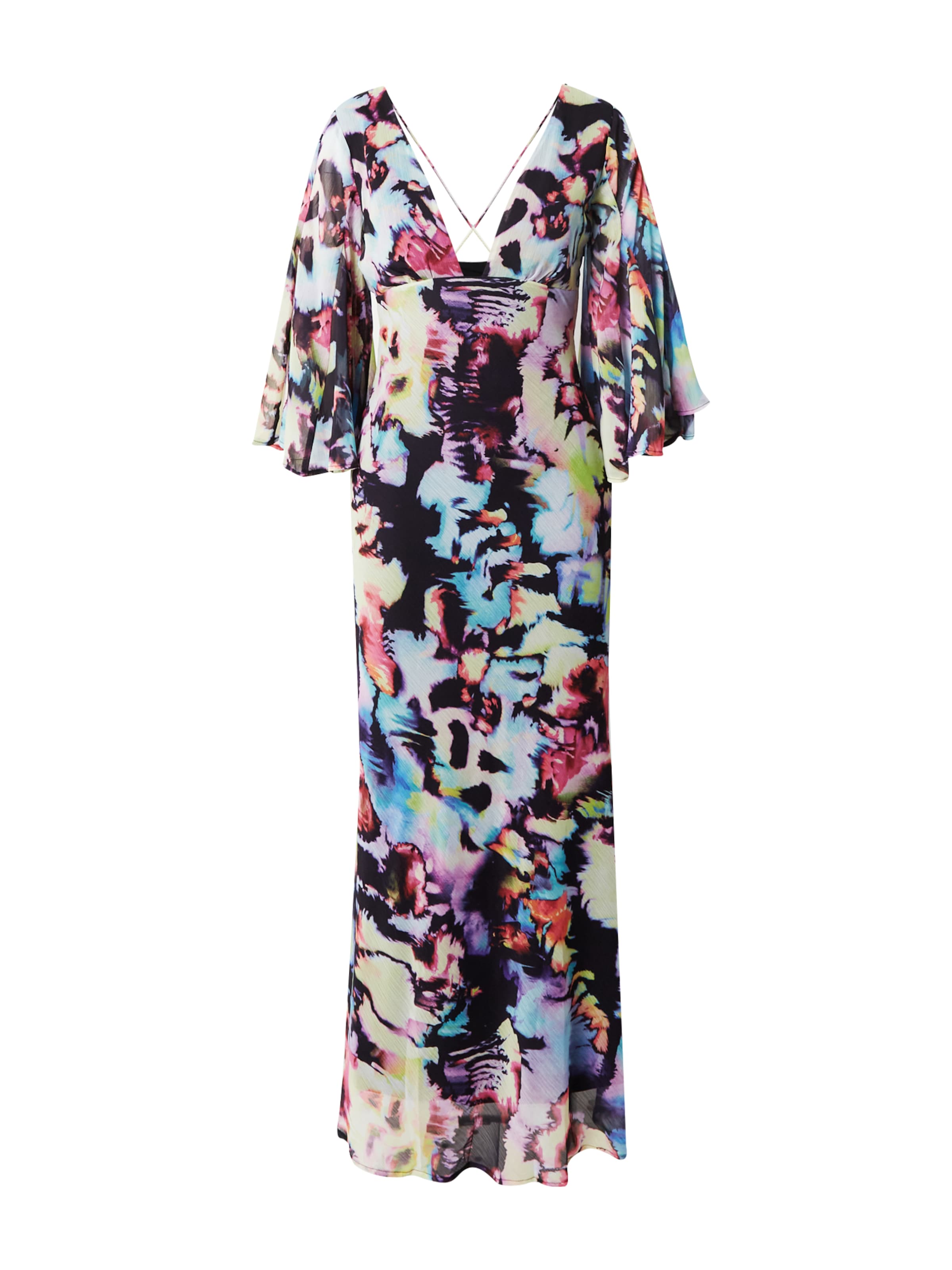 Warehouse Šaty - Čierna: predná strana