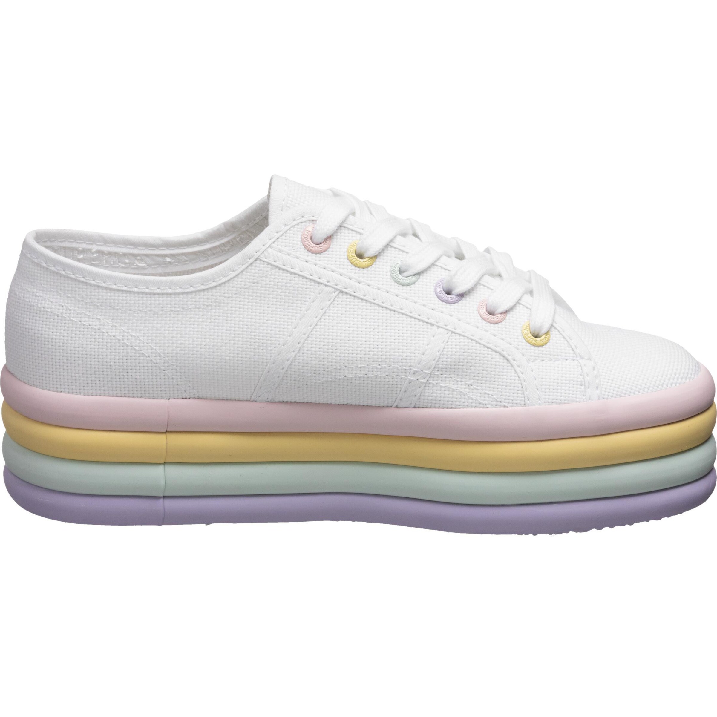 SUPERGA Sneaker in Weiß
