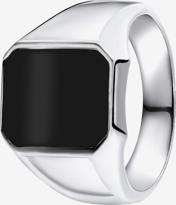 Lucardi Ring in Silver: front