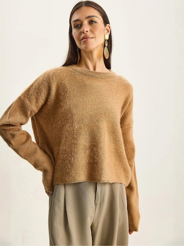Pullover di Bianco Lucci in marrone