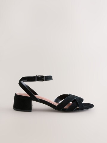 Next Strap sandal 'Forever Comfort®' in Black
