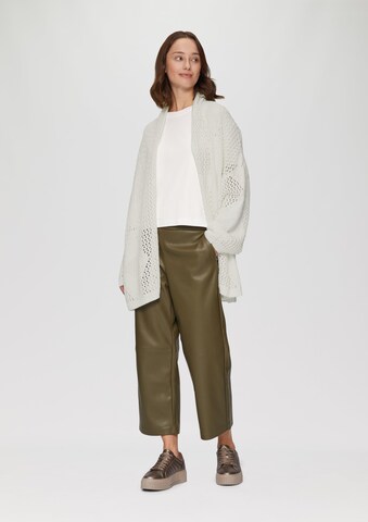 s.Oliver Gebreid vest in Beige
