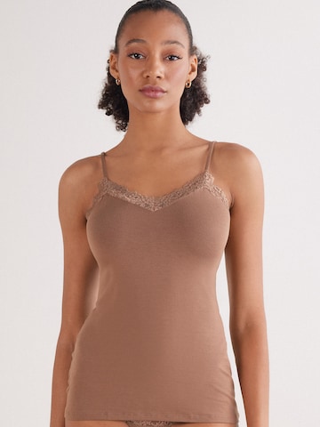 INTIMISSIMI Top in Brown: front