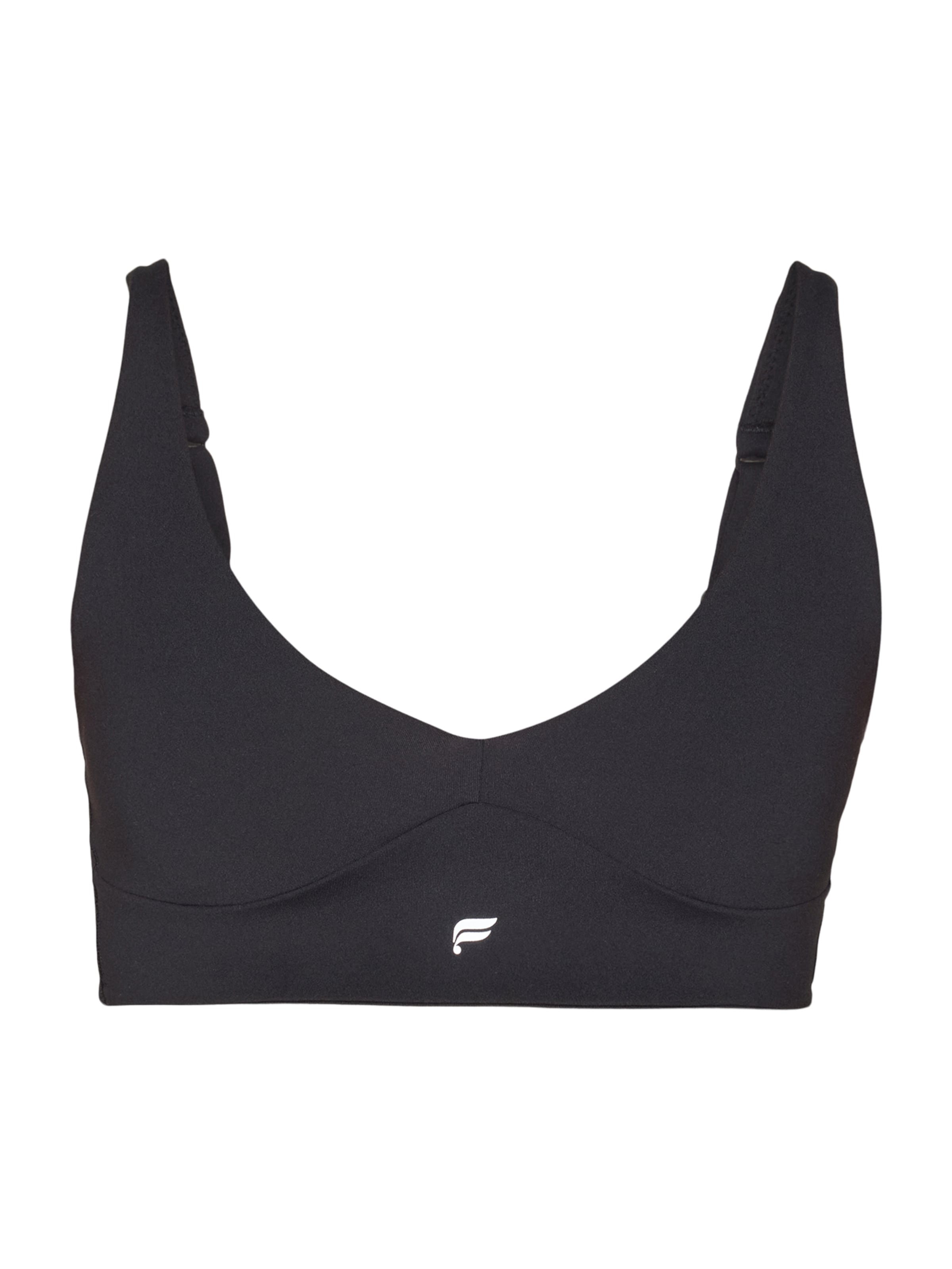 Fabletics Bustier Sportmelltartók 'PURELUXE' - fekete: elől