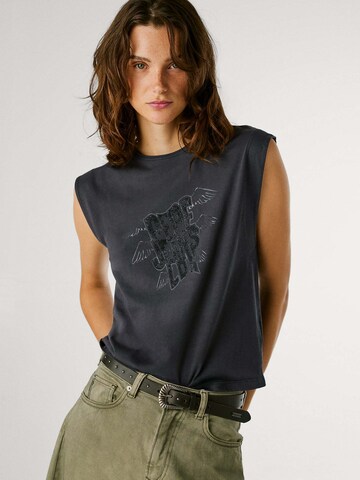 Maglietta 'Beria' di Pepe Jeans in grigio
