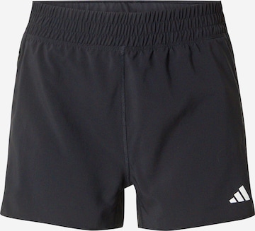 ADIDAS PERFORMANCE - regular Pantalón deportivo en negro: frente