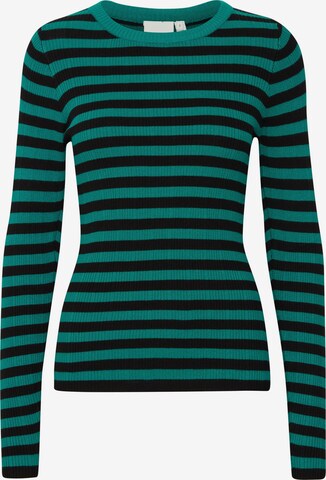 ICHI Sweater 'Mafa' in Green: front