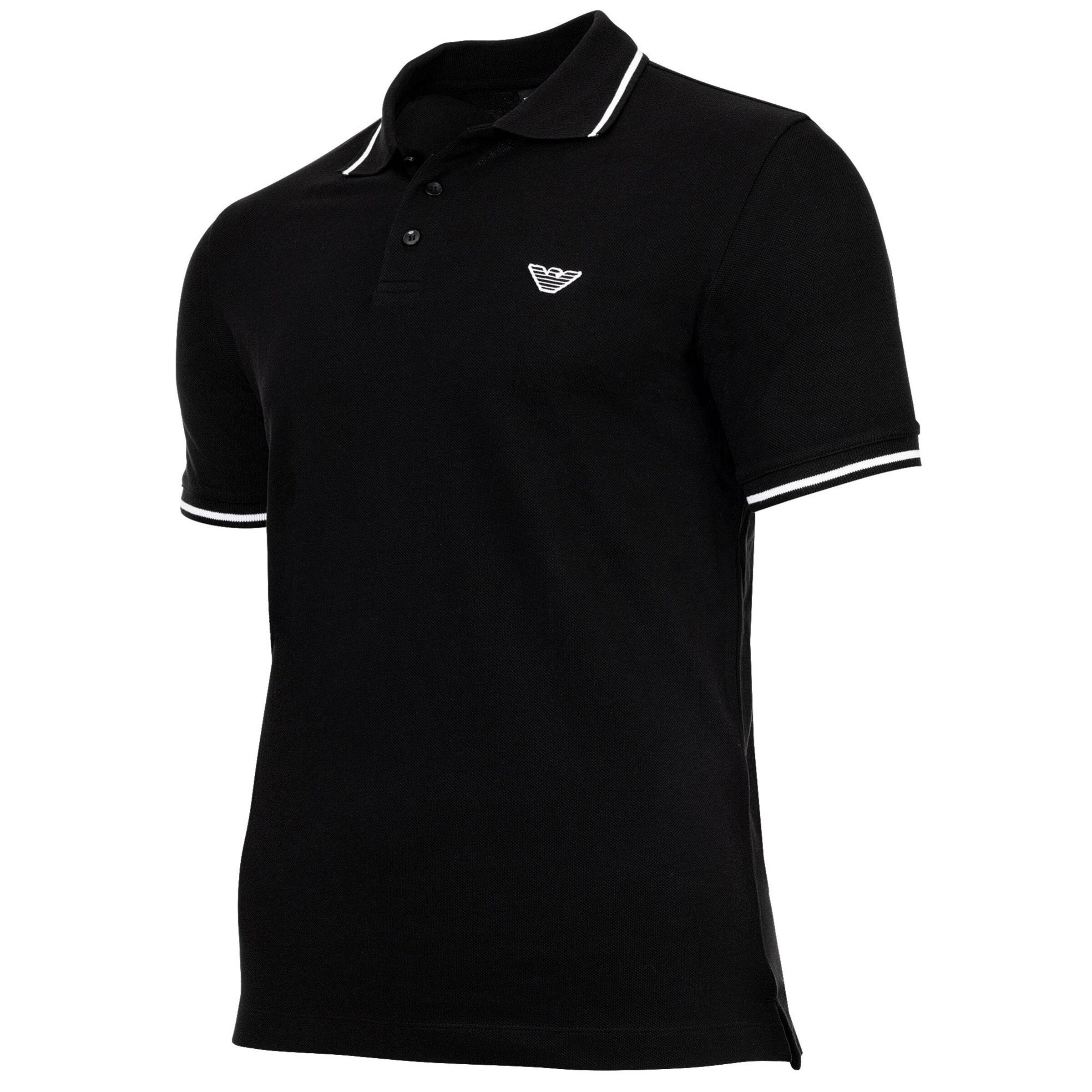 Emporio Armani Poloshirt in Schwarz
