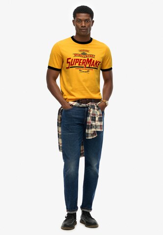 T-Shirt Superdry & Co en jaune