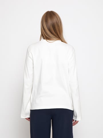 Haut 'Fiola' Peppercorn en blanc