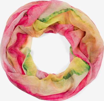 styleBREAKER Schlauchschal 'Loop Aquarell Farbverlauf' in Gelb: Vorderseite