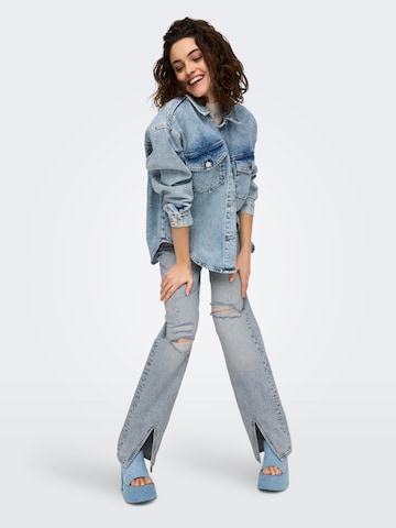 Wide Leg Jean 'ASTRID' ONLY en bleu