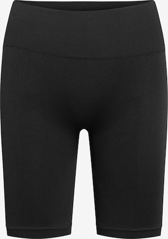 GOLD´S GYM APPAREL Skinny Workout Pants 'Michelle' in Black: front