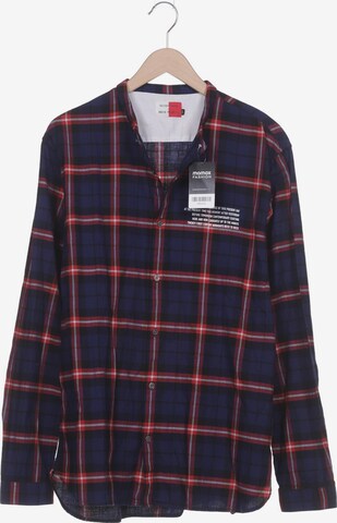 NOWADAYS Button Up Shirt in XXL in Blue: front