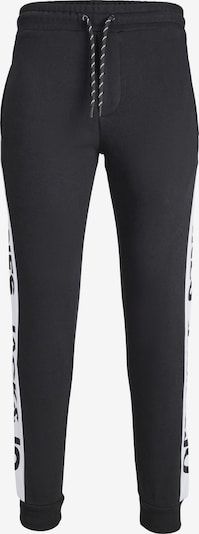 JACK & JONES Pants 'Gordon Huncho' in Black / White, Item view