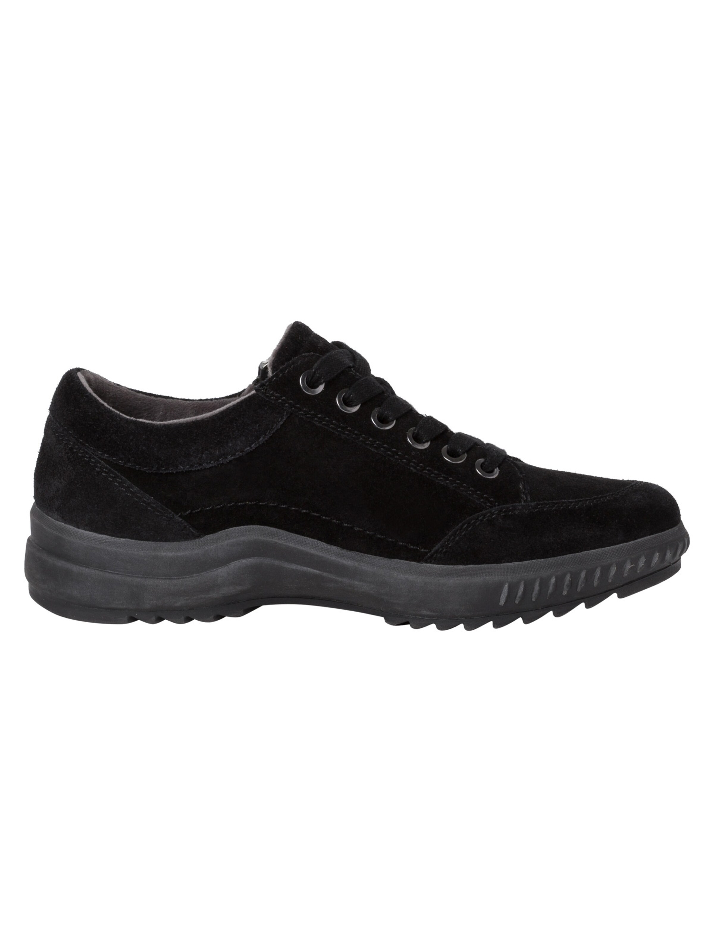 Tamaris Wide Fit Schnürschuh in Schwarz