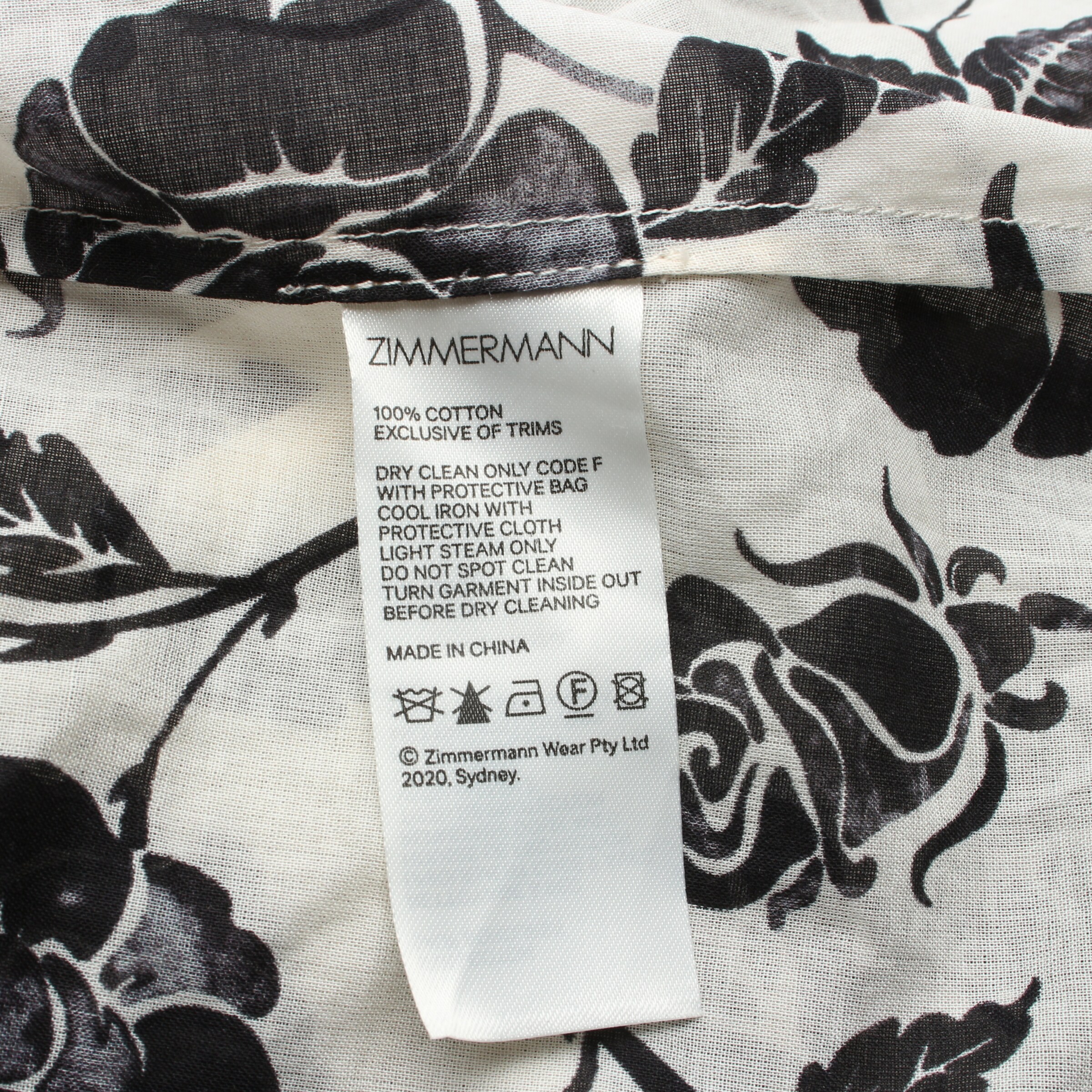 Zimmermann Bluse / Tunika S in Mischfarben