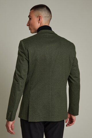 Coupe regular Veste de costume 'George' Matinique en vert