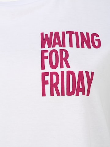 Mister Tee Shirt 'Waiting For' in White