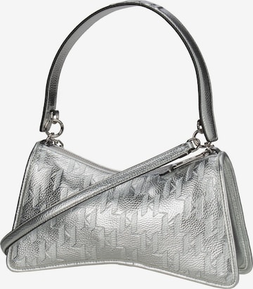 Karl Lagerfeld Handbag 'Seven Element' in Silver