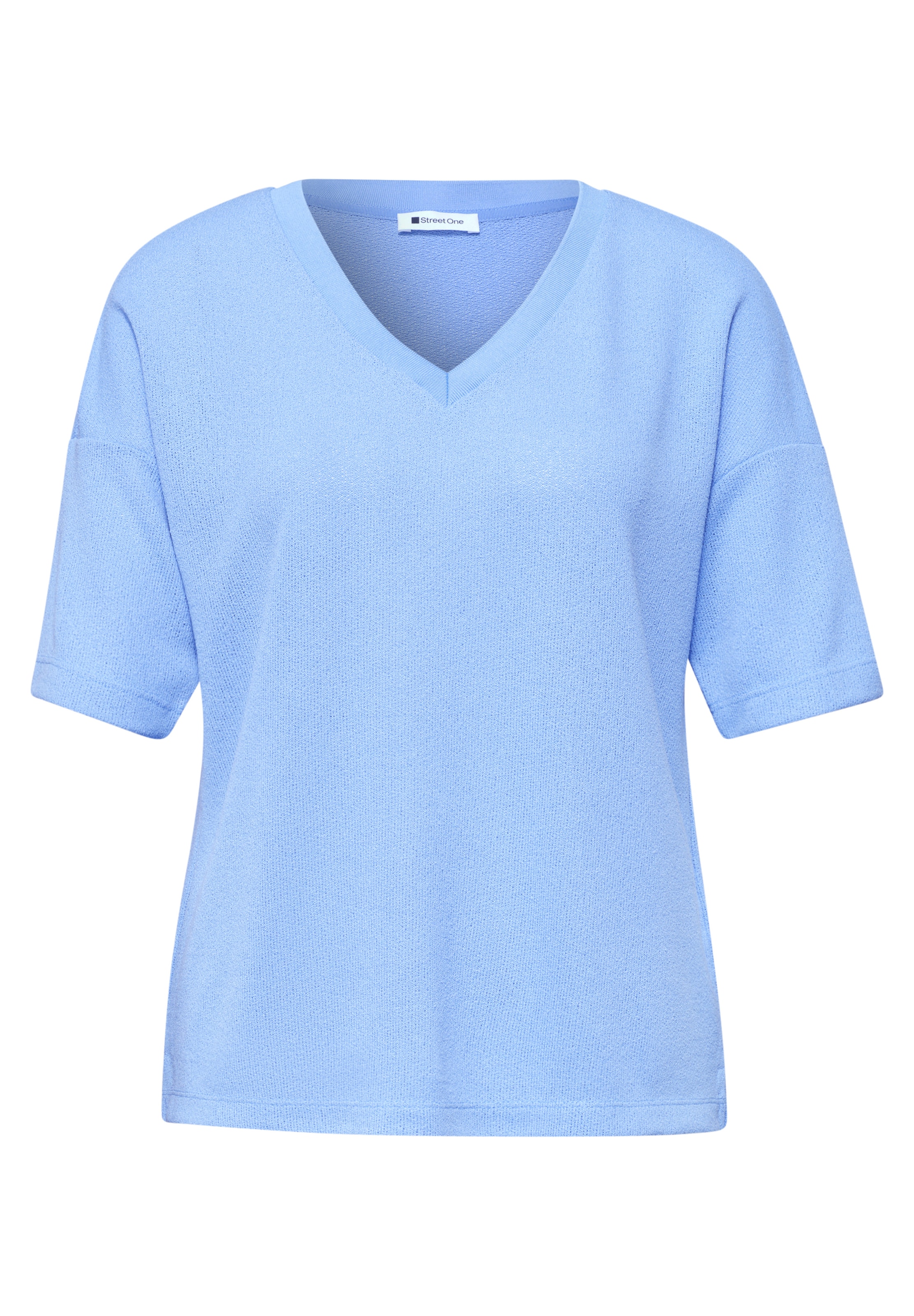 STREET ONE T-Shirt in Blau: Vorderseite