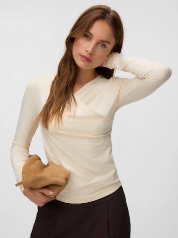 VERO MODA Bluse 'AWDemi' i hvid: forside