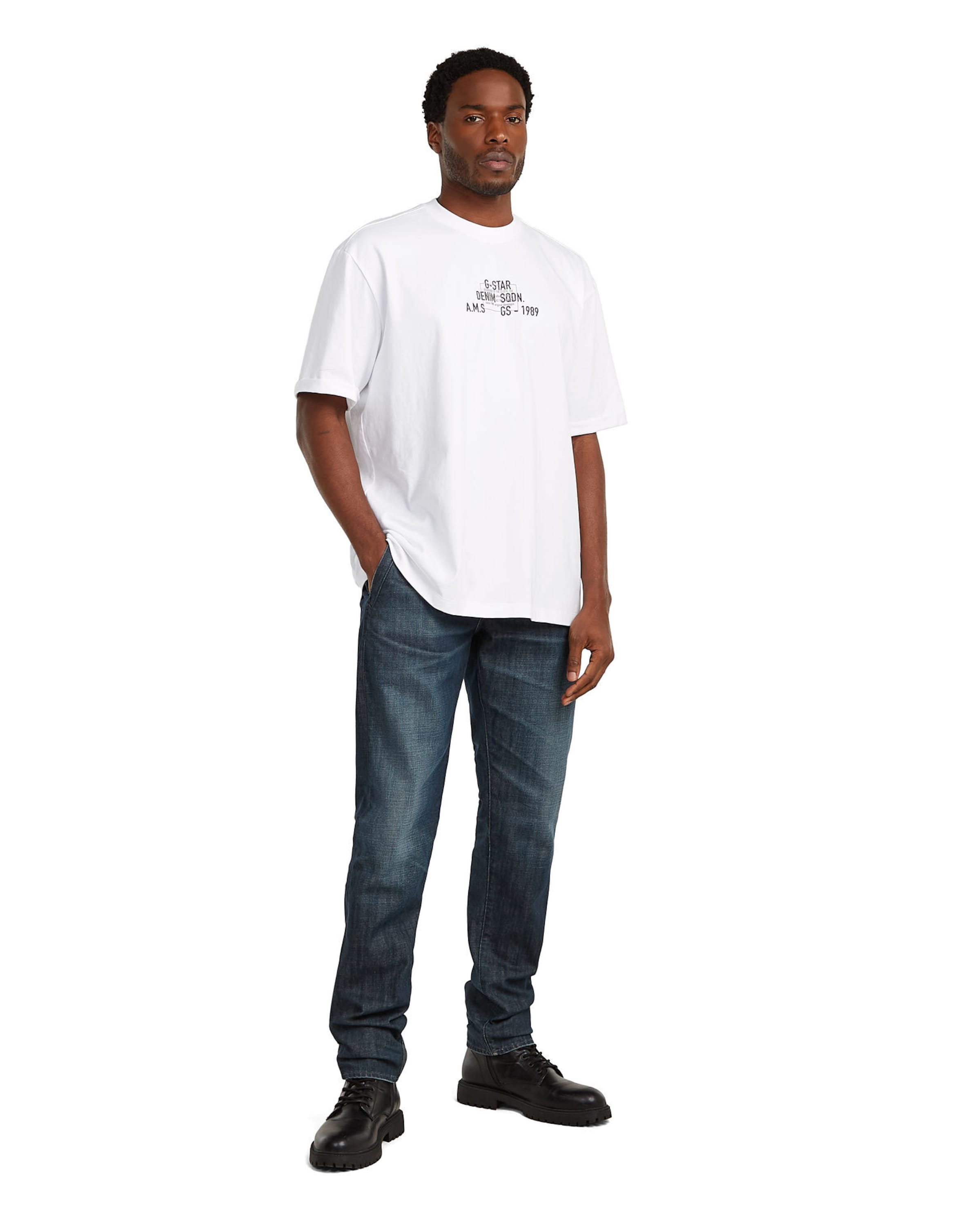 G-STAR Tapered Chino - 'Morry Tapered Chino' in Blau