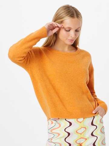 AMERICAN VINTAGE Sweter 'RAZPARK' w kolorze pomarańczowy: przód