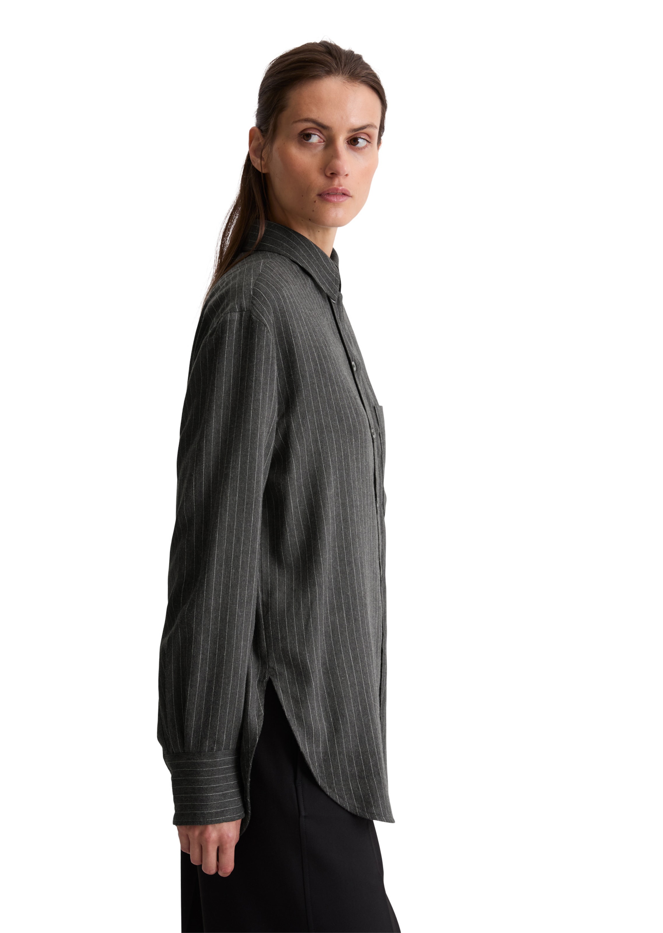 Marc O'Polo Bluse in Grau