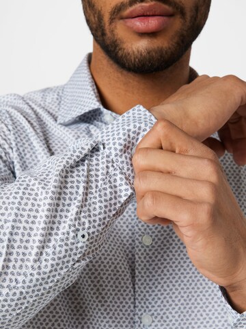 s.Oliver Slim Fit Skjorte i hvid