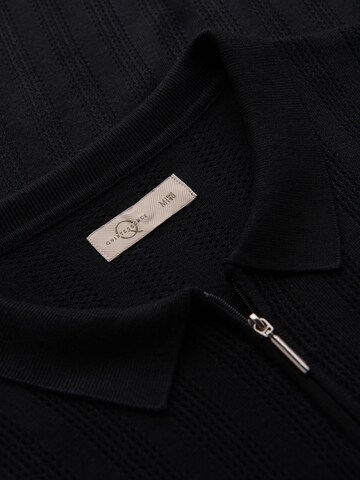 Ombre Shirt in Zwart