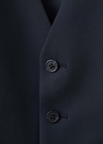 MANGO MAN Suit Vest 'Turin' in Blue