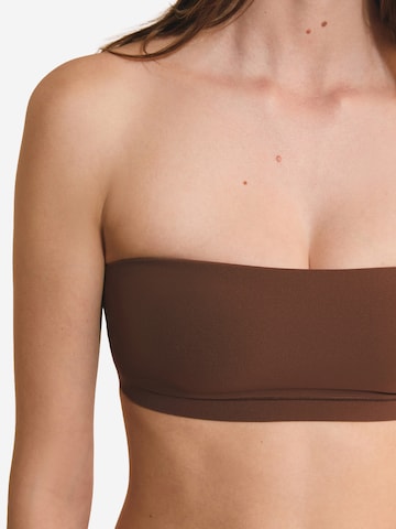 Fascia Reggiseno 'Pure Soft' di ETAM in marrone