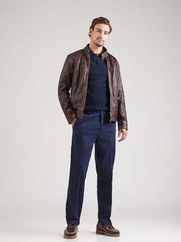 Regular Pantalon à plis Dockers en bleu