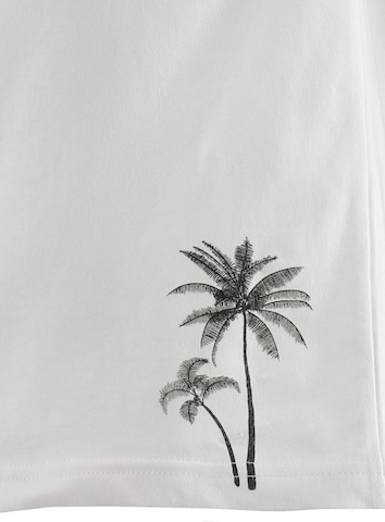 Key Largo Bluser & t-shirts 'MT OCEAN DRIVE' i hvid