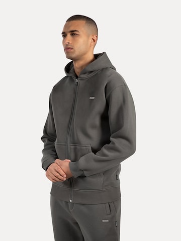 Veste de survêtement Smilodox en gris