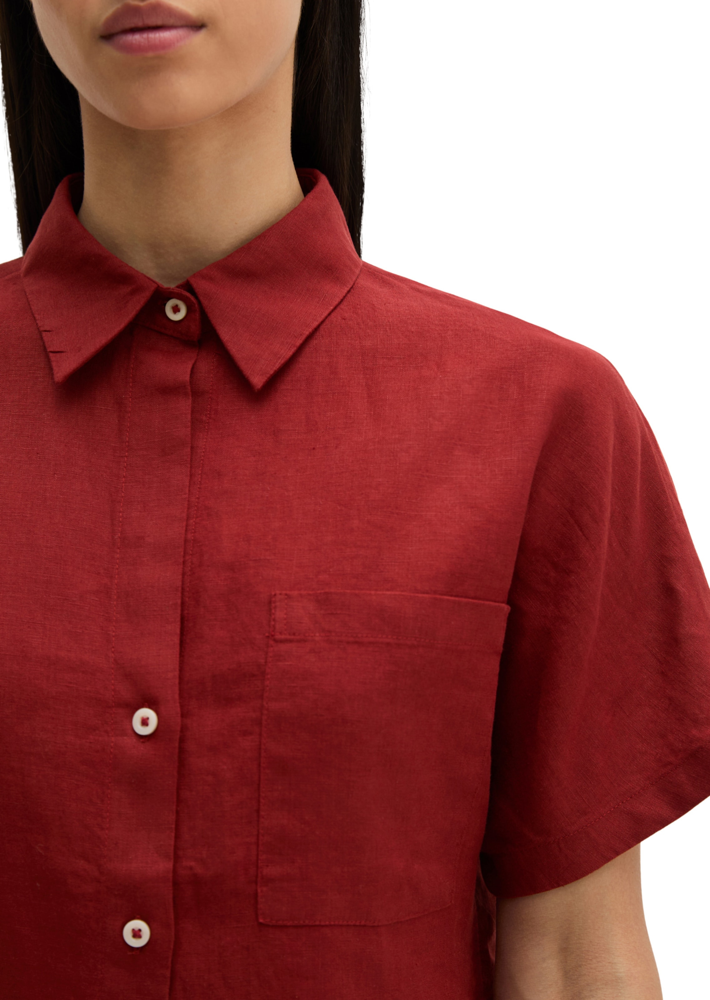 Marc O'Polo Bluse in Rot
