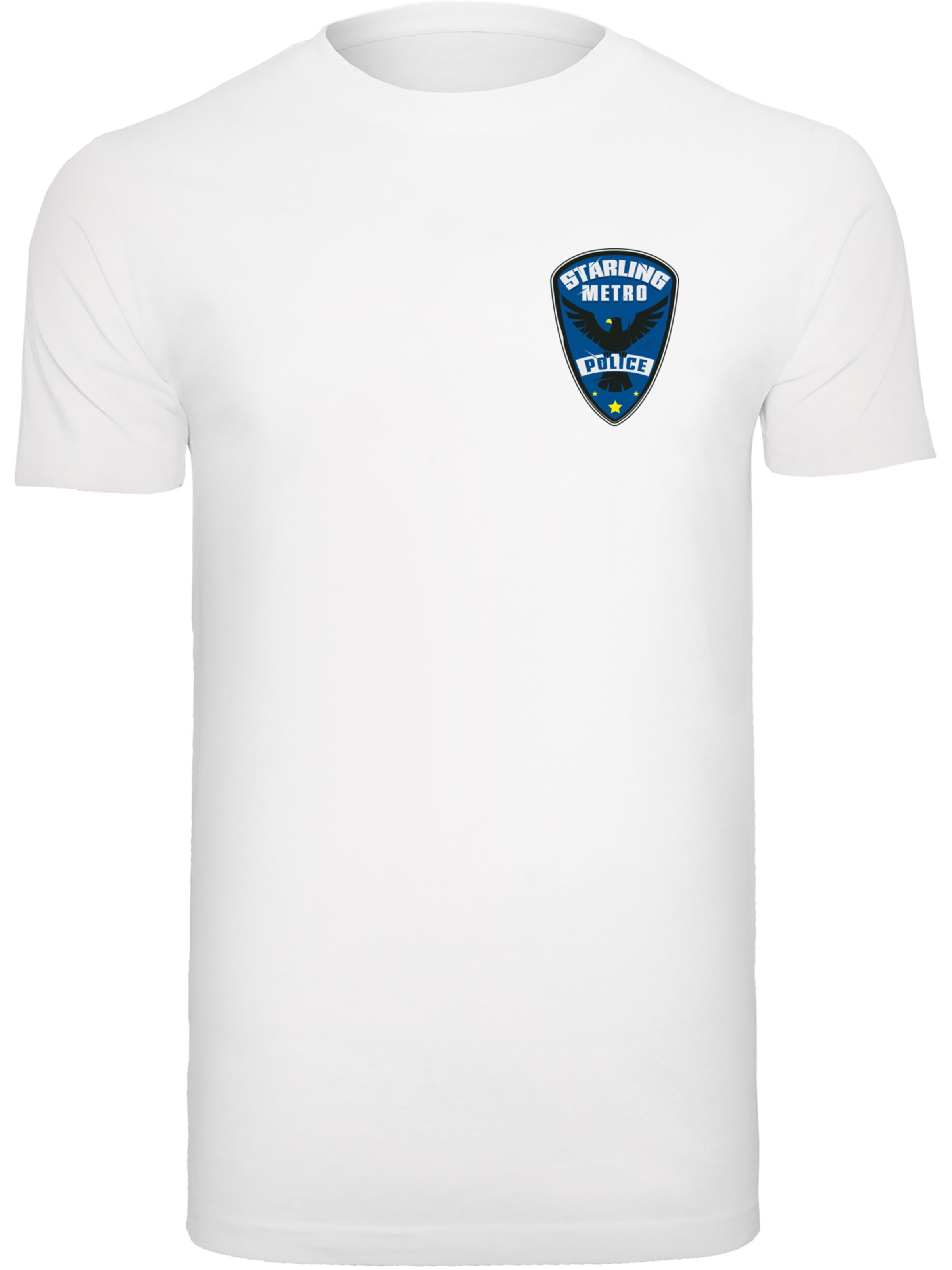 F4NT4STIC Shirt in Wit: voorkant