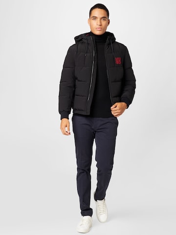 HUGO Red - Casaco de inverno 'Balin' em preto