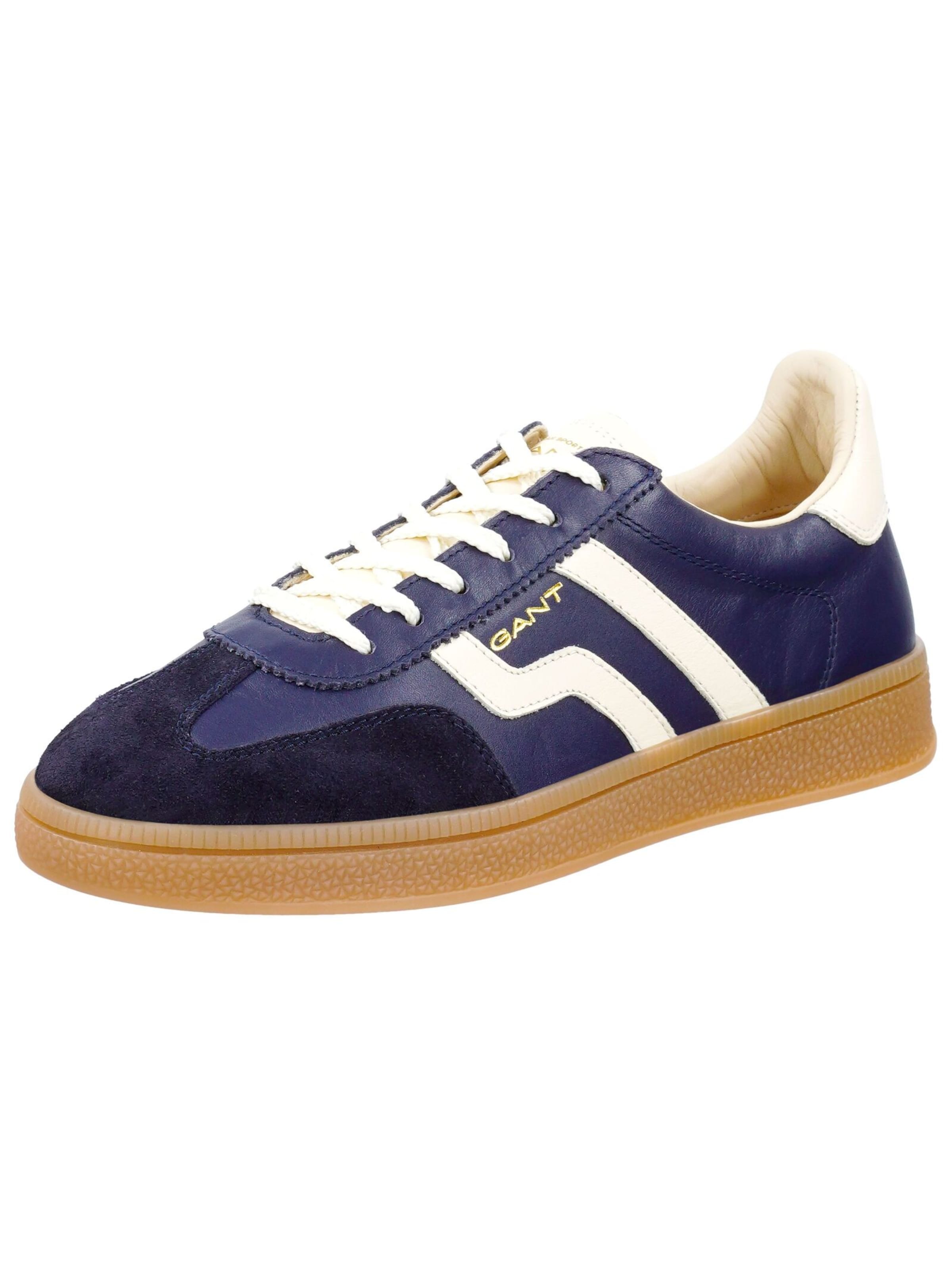 Baskets basses GANT en bleu : devant