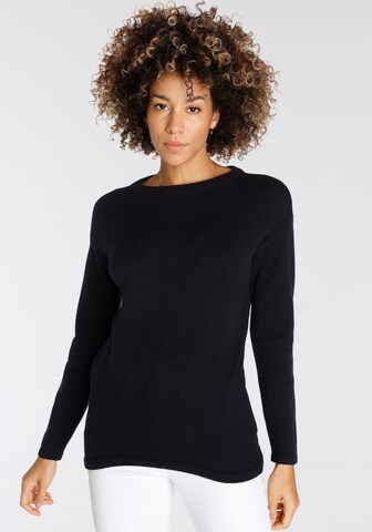 BOYSEN'S Sweater in Black: front