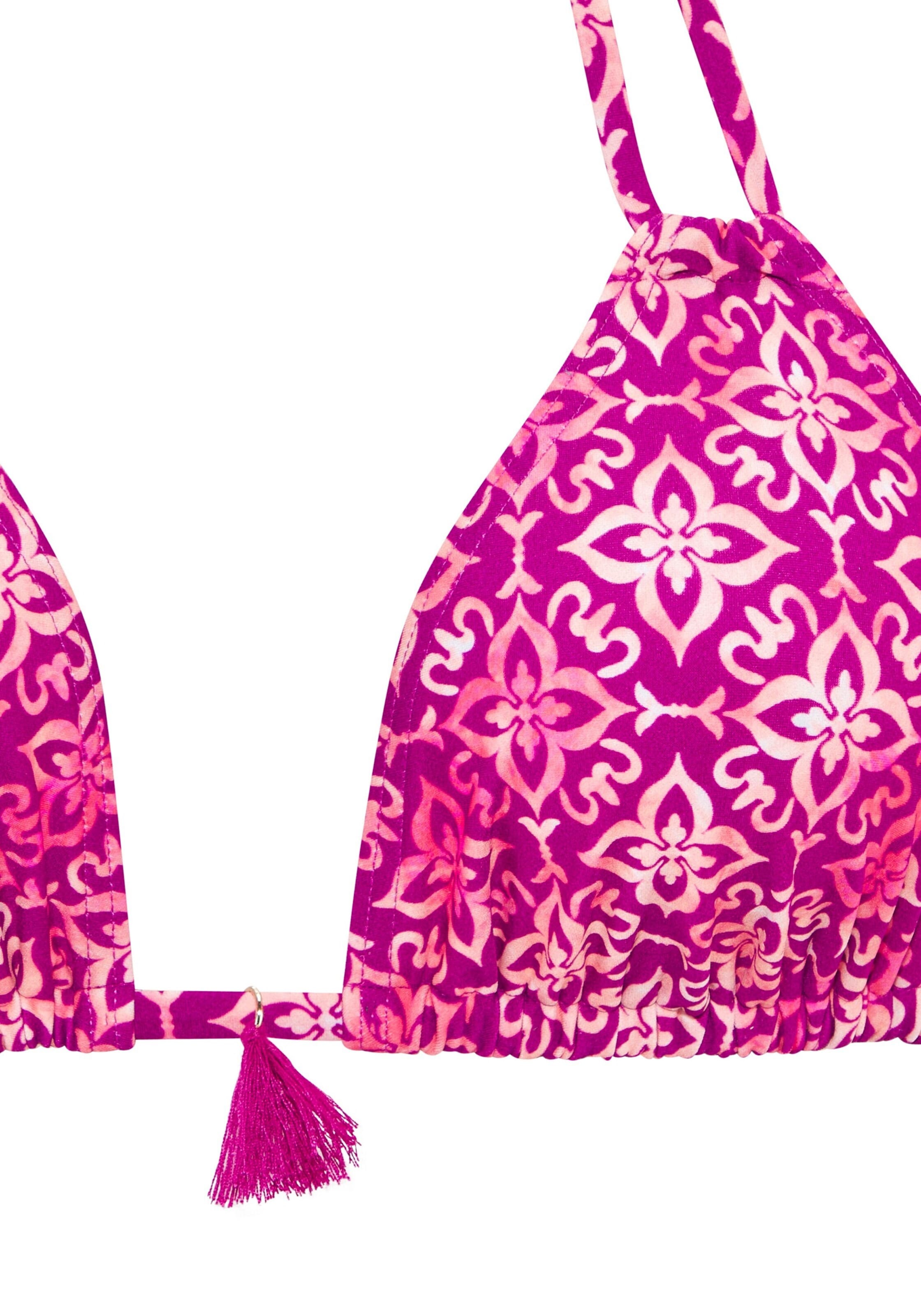 VIVANCE - Triángulo Top de bikini en rojo