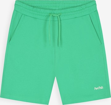 Pure Path Broek in Groen: voorkant