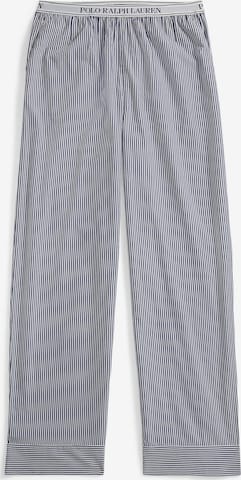 Pantalon de pyjama ' Shirting Stripes ' Polo Ralph Lauren en bleu : devant