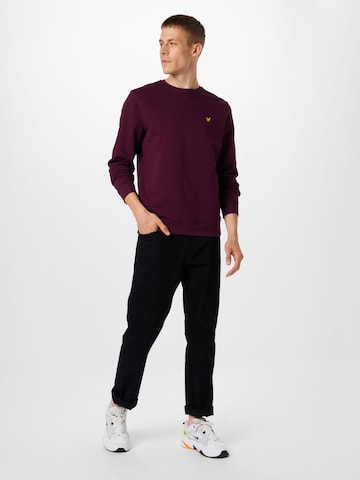 Sweat-shirt Lyle & Scott en rouge