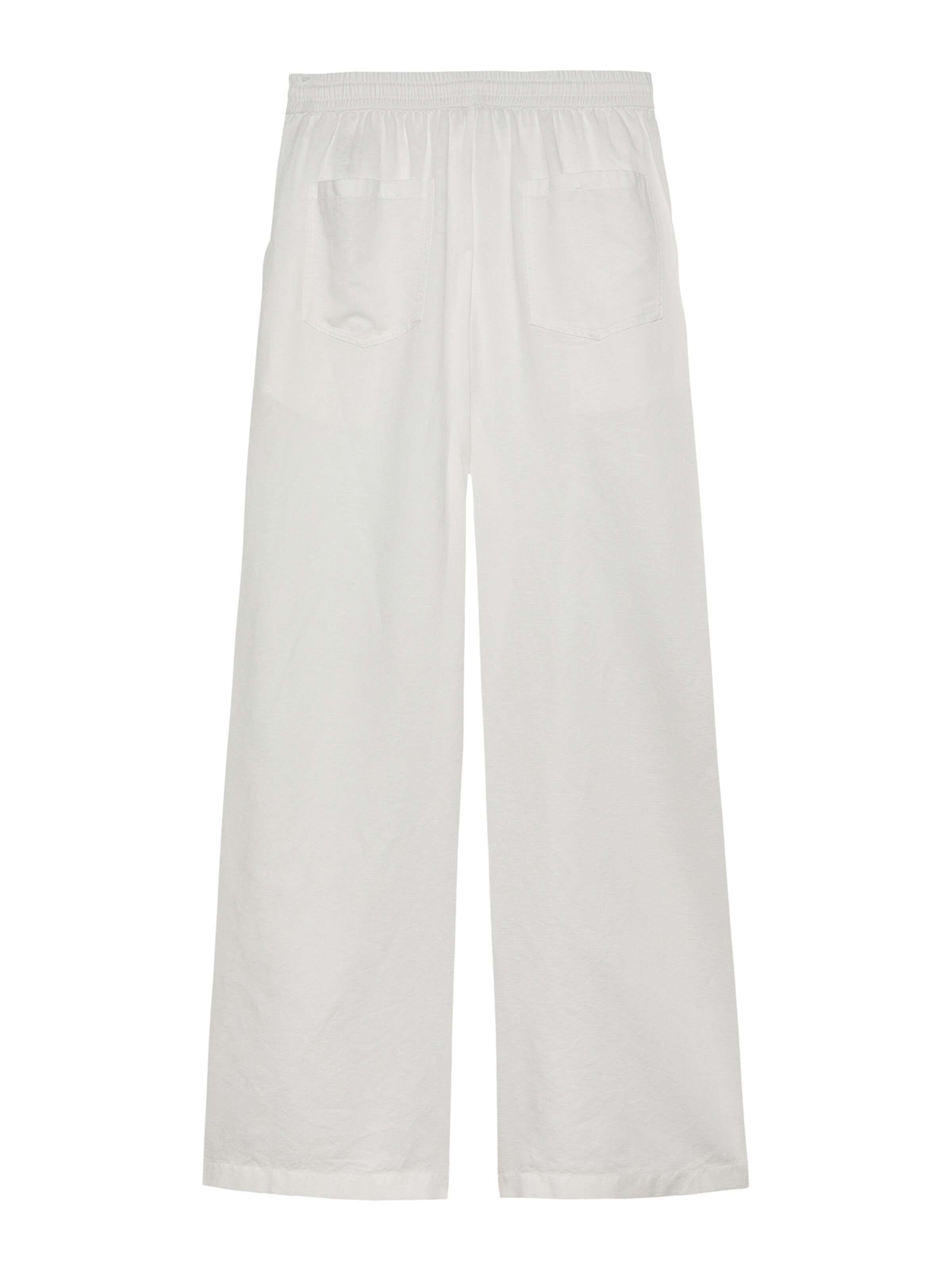 Tommy Jeans Wide leg Παντελόνι σε λευκό